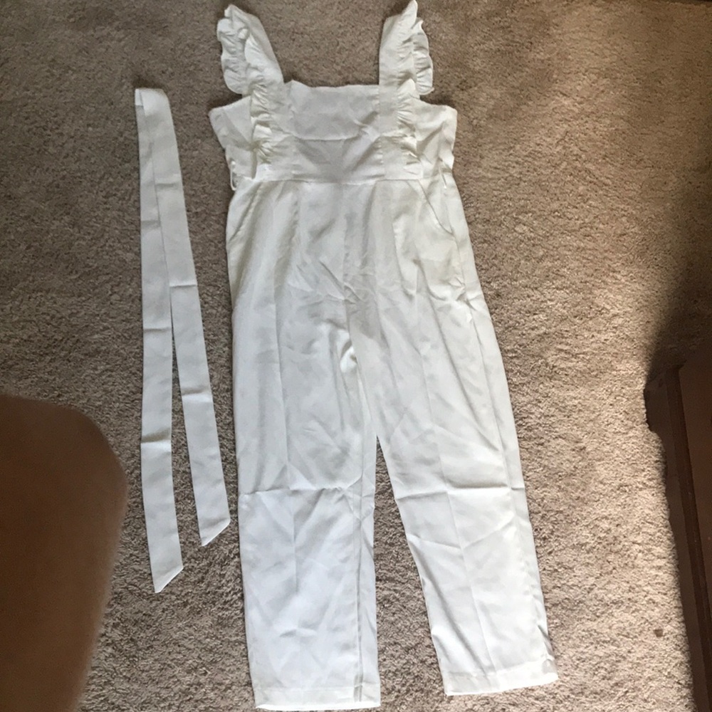 White SMALL jumpsuit from HoliyDress